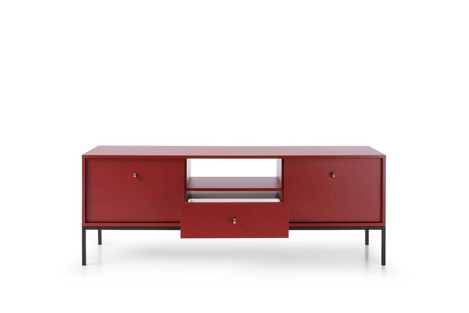 TV galds AKL Furniture Mono MRTV154, sarkans цена и информация | TV galdiņi | 220.lv