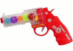 Krāsaina pistole, sarkana cena un informācija | Rotaļlietas zēniem | 220.lv