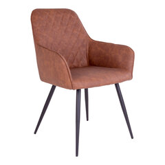 Комплект из 2 стульев Harbo, коричневый цвет цена и информация | Стулья для кухни и столовой | 220.lv