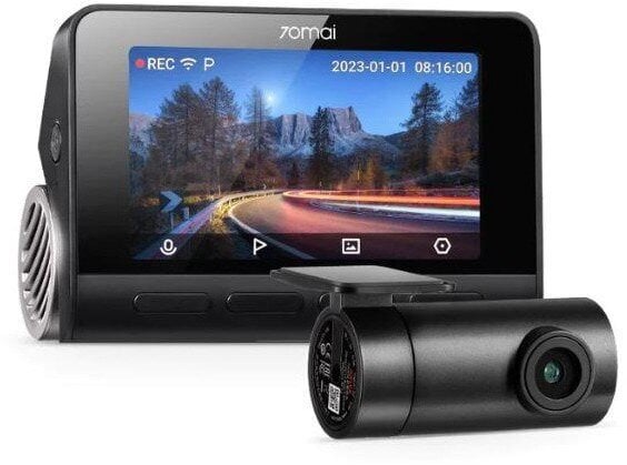 DASHCAM 150 DEGREE/FRONT+REAR A810-2 70MAI цена и информация | Auto video reģistratori | 220.lv