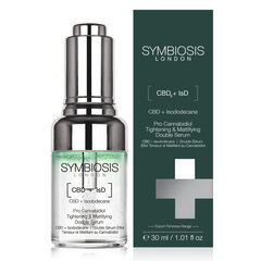 Matējošs sejas serums Symbiosis London Pro Cannabidiol Tightening & Mattifying, 30 ml cena un informācija | Serumi sejai, eļļas | 220.lv