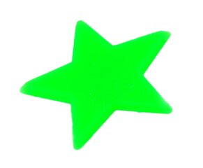 Fluorescentās Zvaigznes, 100 Gabali cena un informācija | Dekoratīvās uzlīmes | 220.lv