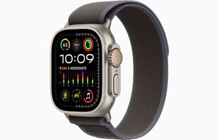 Apple Watch Ultra 2 GPS + Cellular, 49mm Titanium Case with Blue/Black Trail Loop - M/L MRF63UL/A цена и информация | Смарт-часы (smartwatch) | 220.lv