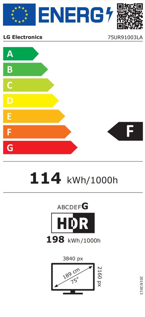 LG 75UR91003LA.AEU cena un informācija | Televizori | 220.lv