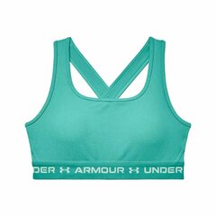 Sporta Krūšturis Under Armour Crossback Mid Aquamarine цена и информация | Спортивная одежда для женщин | 220.lv