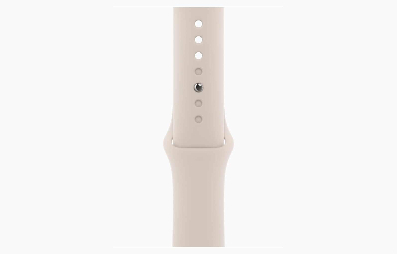 Apple Watch Series 9 GPS 41mm Starlight Aluminium Case with Starlight Sport Band - S/M - MR8T3ET/A цена и информация | Viedpulksteņi (smartwatch) | 220.lv