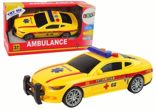 Ātrās palīdzības automašīna, dzeltena cena un informācija | Rotaļlietas zēniem | 220.lv