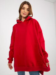 Sieviešu tumši sarkans ķengura džemperis cena un informācija | Jakas sievietēm | 220.lv