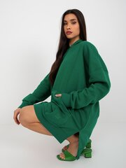 Sieviešu tumši zaļš džemperis cena un informācija | Jakas sievietēm | 220.lv