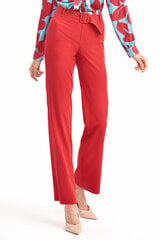 Красные брюки с расклешенными штанинами - SD61 цена и информация | Брюки | 220.lv