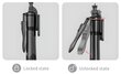 360 grādu panorāmas pašbildes nūja ar tālvadības pulti un statīvu, Livman L16 (selfie stick) cena un informācija | Selfie Sticks | 220.lv