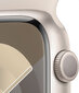 Apple Watch Series 9 GPS 41mm Starlight Aluminium Case with Starlight Sport Band - M/L MR8U3ET/A cena un informācija | Viedpulksteņi (smartwatch) | 220.lv