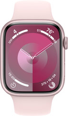 Apple Watch Series 9 41mm Pink Aluminum/Light Pink Sport Band cena un informācija | Viedpulksteņi (smartwatch) | 220.lv