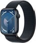 Apple Watch Series 9 GPS 45mm Midnight Aluminium Case with Midnight Sport Loop MR9C3ET/A цена и информация | Viedpulksteņi (smartwatch) | 220.lv