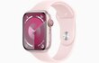 Apple Watch Series 9 GPS + Cellular 41mm Pink Aluminium Case with Light Pink Sport Band - S/M - MRHY3ET/A цена и информация | Viedpulksteņi (smartwatch) | 220.lv