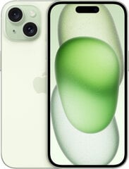 Apple iPhone 15 256GB Green MTPA3PX/A cena un informācija | Mobilie telefoni | 220.lv