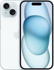 Apple iPhone 15 512GB Blue MTPG3PX/A cena un informācija | Mobilie telefoni | 220.lv