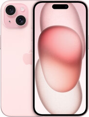 Apple iPhone 15 Plus 128GB Pink MU103PX/A cena un informācija | Mobilie telefoni | 220.lv