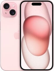 Apple iPhone 15 Plus 256GB Pink MU193PX/A cena un informācija | Mobilie telefoni | 220.lv