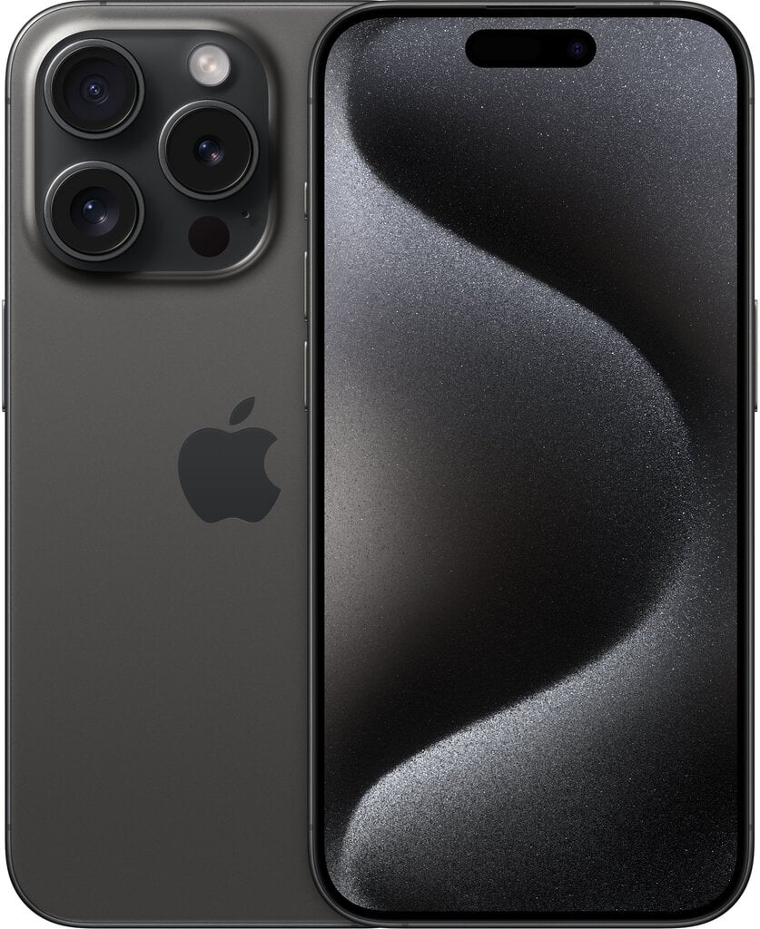 Телефон Apple iPhone 15 Pro 256GB Black Titanium MTV13PX/A цена | 220.lv