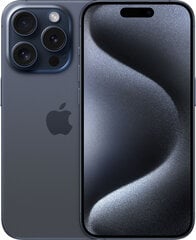 Apple iPhone 15 Pro 512GB Blue Titanium MTVA3PX/A cena un informācija | Mobilie telefoni | 220.lv