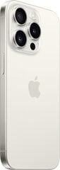 Apple iPhone 15 Pro 1TB White Titanium MTVD3PX/A cena un informācija | Mobilie telefoni | 220.lv