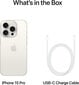 Apple iPhone 15 Pro 1TB White Titanium MTVD3PX/A cena un informācija | Mobilie telefoni | 220.lv