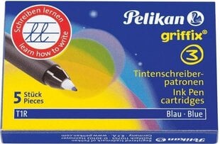 Tintes kasetnes Pelikan Griffix, 5 gab. cena un informācija | Rakstāmpiederumi | 220.lv