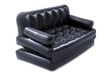 Piepūšamais dīvāns Bestway 75054, 188x152x64 cm, melns цена и информация | Piepūšamie matrači un mēbeles | 220.lv