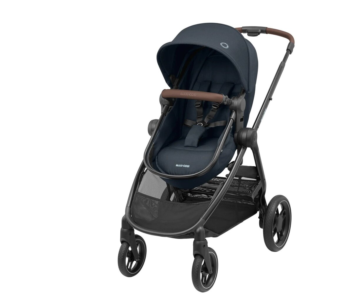 Maxi-Cosi universālie rati Zelia 3 CabrioFix i-Size, Essential Graphite cena un informācija | Bērnu rati | 220.lv