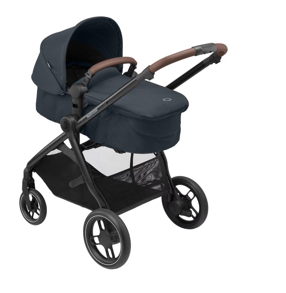 Maxi-Cosi universālie rati Zelia 3 CabrioFix i-Size, Essential Graphite cena un informācija | Bērnu rati | 220.lv