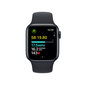 Apple Watch SE GPS 40mm Midnight Aluminium Case with Midnight Sport Band - S/M - MR9X3ET/A цена и информация | Viedpulksteņi (smartwatch) | 220.lv