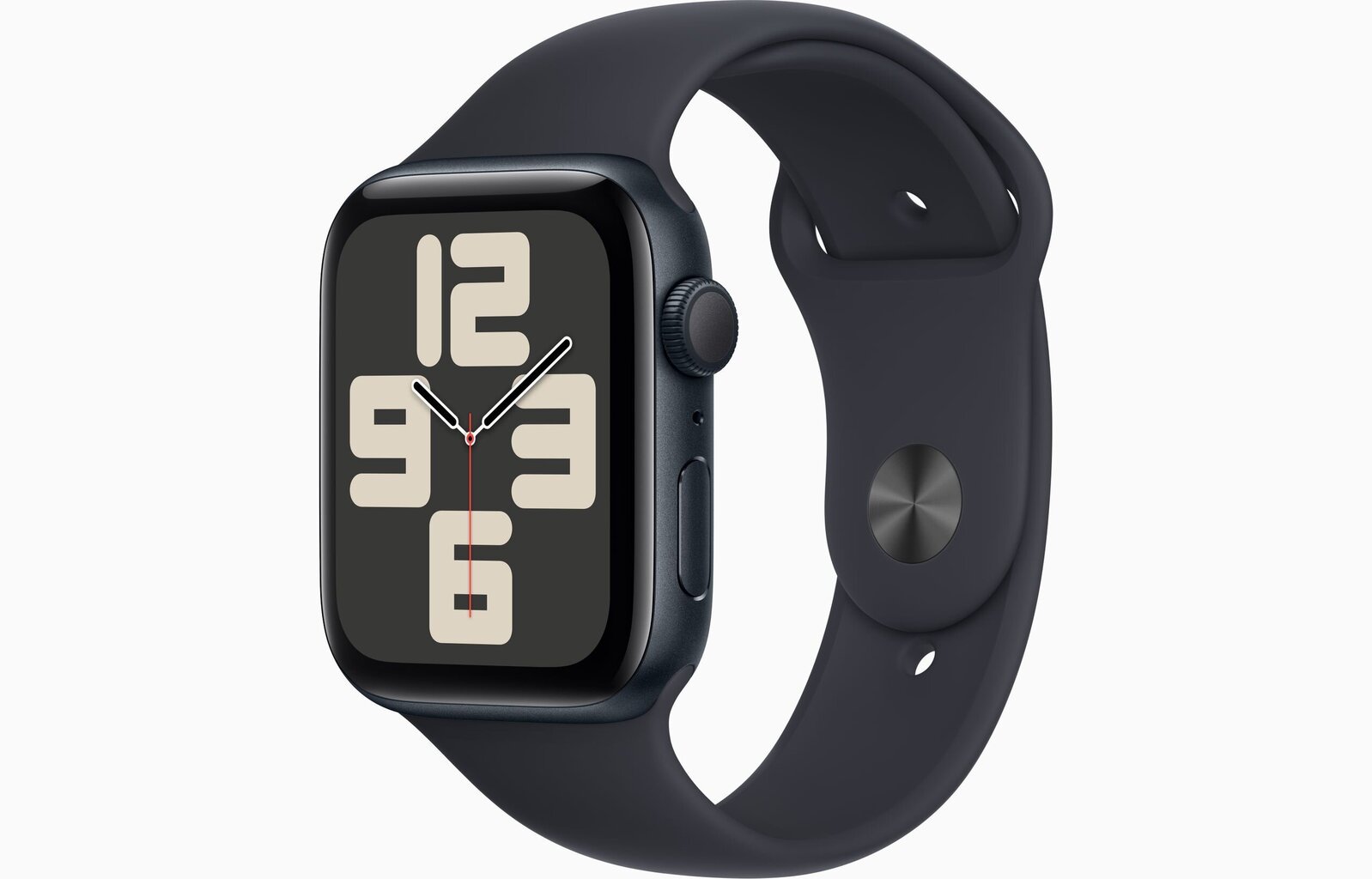 Apple Watch SE GPS 44mm Midnight Aluminium Case with Midnight Sport Band - M/L - MRE93ET/A cena un informācija | Viedpulksteņi (smartwatch) | 220.lv