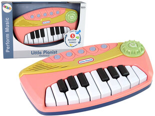 Интерактивное пианино, розовое цена и информация | Развивающие игрушки | 220.lv