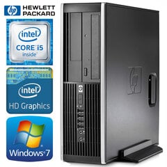 HP 6200 PRO SFF i5-2400 8GB 2TB WIN7Pro цена и информация | Стационарные компьютеры | 220.lv