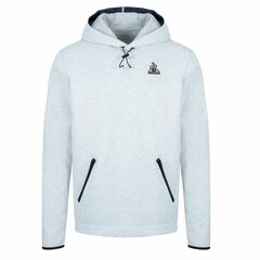 Vīriešu Sporta Krekls ar Kapuci Le coq sportif Tech Pelēks cena un informācija | Vīriešu jakas | 220.lv