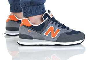 Nb 574 new balance for men's grey ml574eaf цена и информация | Кроссовки для мужчин | 220.lv