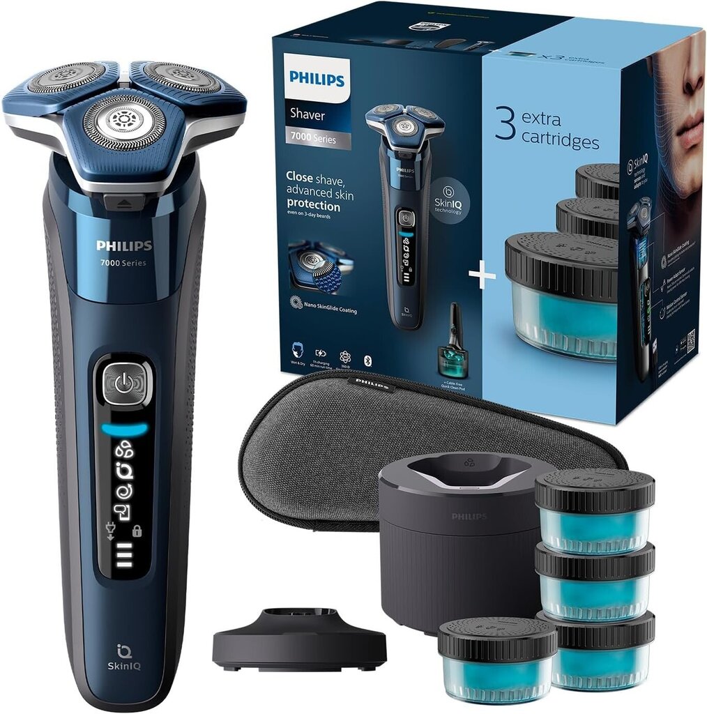 Philips Shaver S7000 S7885/63 цена и информация | Bārdas skuvekļi | 220.lv