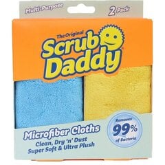 Scrub Daddy mikrošķiedras lupatiņa 2 gab cena un informācija | Tīrīšanas piederumi | 220.lv