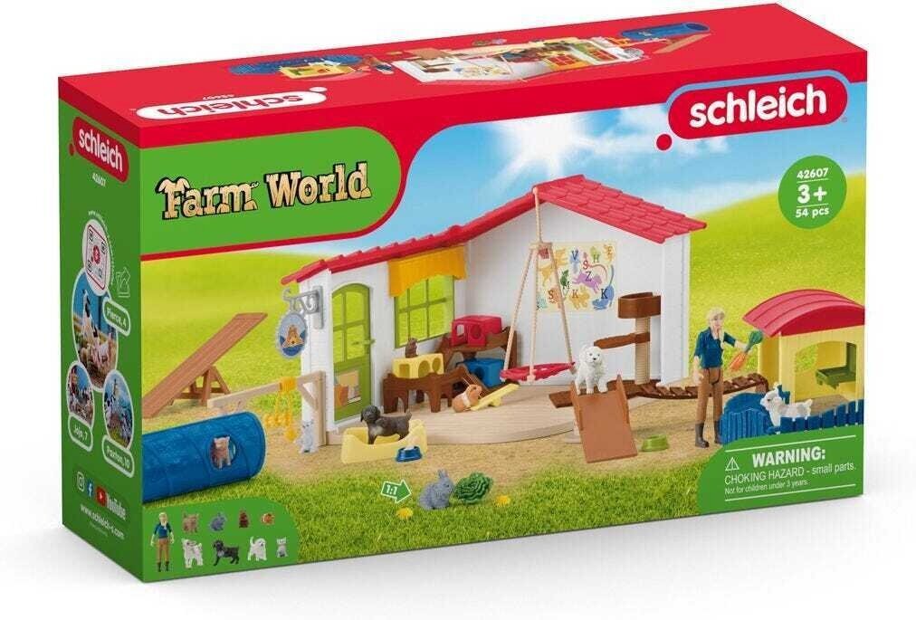 Dzīvnieku viesnīca Schleich Farm World 42607 cena un informācija | Rotaļlietas meitenēm | 220.lv