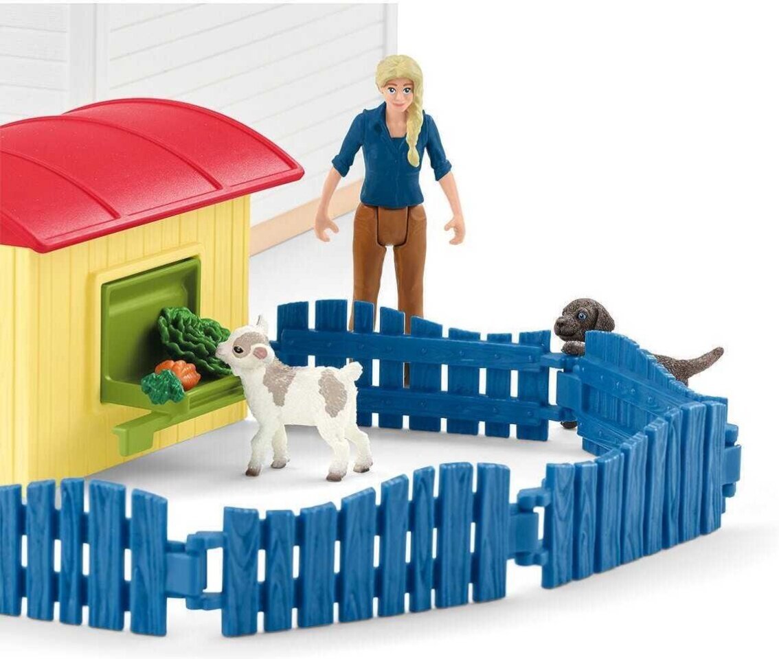 Dzīvnieku viesnīca Schleich Farm World 42607 цена и информация | Rotaļlietas meitenēm | 220.lv