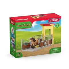 SCHLEICH FARM WORLD игровой набор Пони с жеребцом цена и информация | Игрушки для мальчиков | 220.lv
