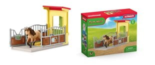 SCHLEICH FARM WORLD игровой набор Пони с жеребцом цена и информация | Игрушки для мальчиков | 220.lv