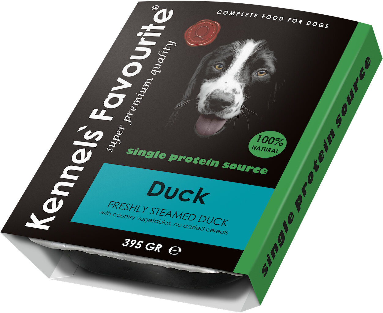 Kennels' Favourite Duck suņiem ar pīli, super premium klase, 395g cena un informācija | Konservi suņiem | 220.lv