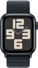Apple Watch SE GPS + Cellular 40mm Midnight Aluminium Case with Midnight Sport Loop - MRGE3ET/A cena un informācija | Viedpulksteņi (smartwatch) | 220.lv