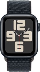 Apple Watch SE GPS + Cellular 44mm Midnight Aluminium Case with Midnight Sport Loop MRHC3ET/A цена и информация | Смарт-часы (smartwatch) | 220.lv