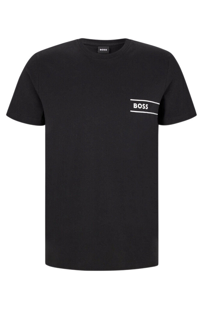 T-krekls vīriešiem Hugo Boss 50479074, melns cena un informācija | Vīriešu T-krekli | 220.lv