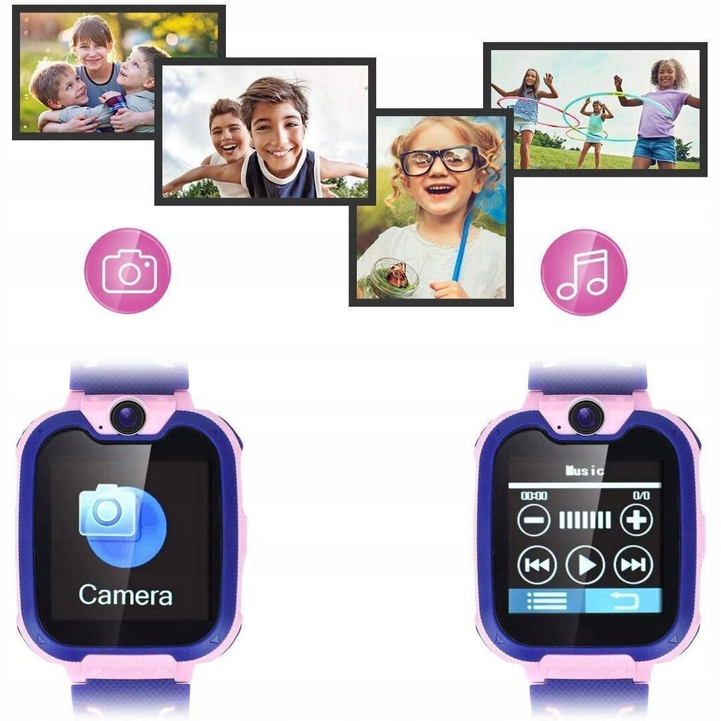 Q12 Pink cena un informācija | Viedpulksteņi (smartwatch) | 220.lv