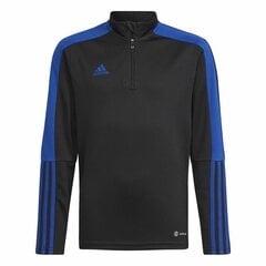 Bērnu Sporta Krekls bez Kapuča Adidas Tiro Essential Melns cena un informācija | Zēnu jakas, džemperi, žaketes, vestes | 220.lv