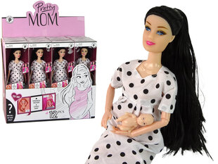 Беременная кукла в белом платье цена и информация | Игрушки для девочек | 220.lv